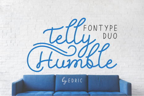 Telly Humble Font Duo