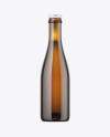Amber Beer Bottle Mockup