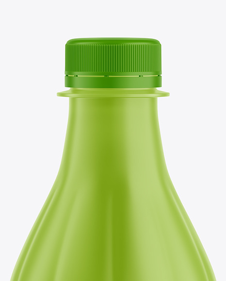 500ml Matte Plastic Drink Bottle Mockup PSD #1