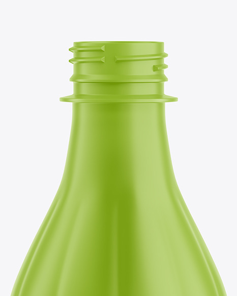 500ml Matte Plastic Drink Bottle Mockup PSD #6