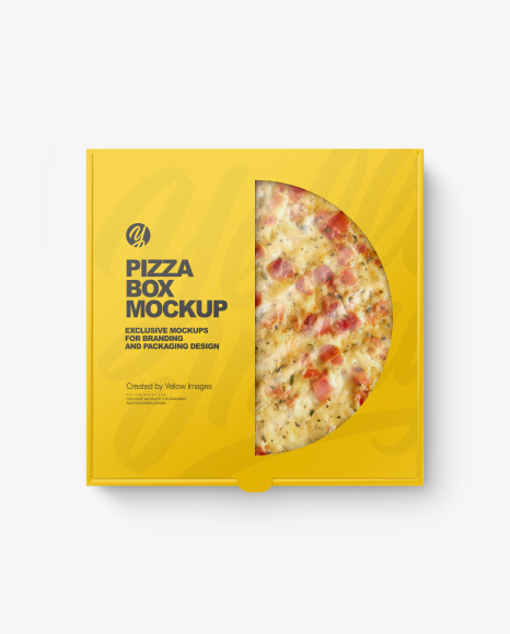 Pizza Box Mockup