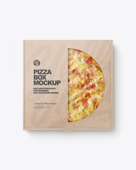 Pizza Box Mockup