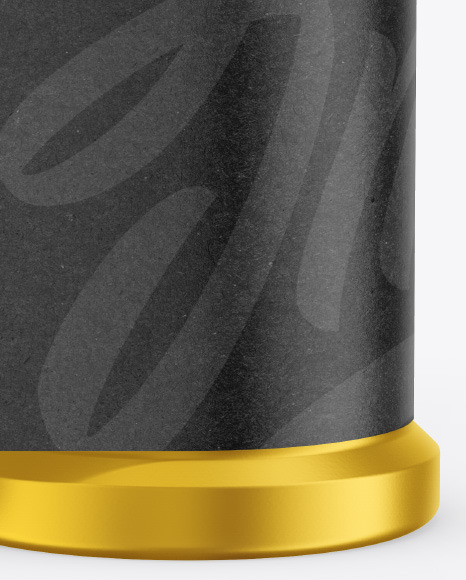 Two Metallic Spice Jars Mockup PSD #6