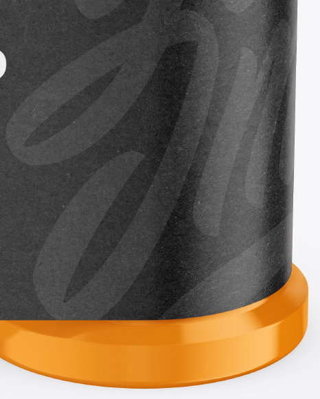 Four Glossy Spice Jars Mockup PSD #6