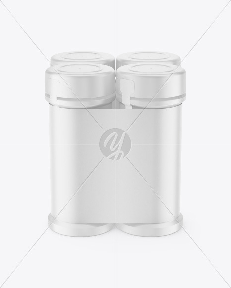 Download Four Matte Spice Jars Mockup In Jar Mockups On Yellow Images Object Mockups