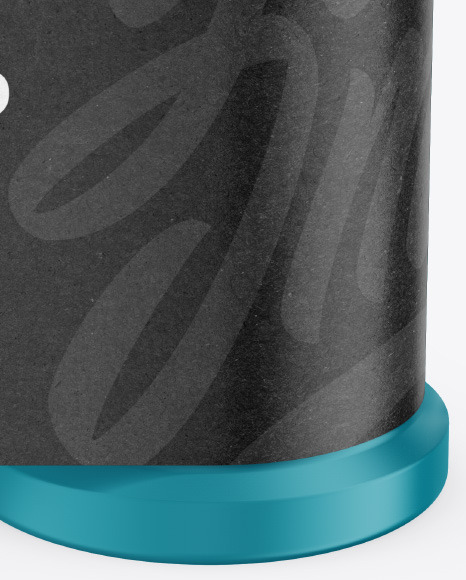 Four Matte Spice Jars Mockup PSD #6