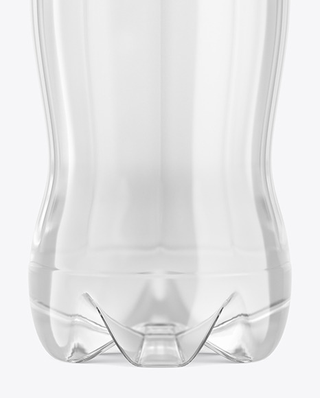 500ml Clear Plastic Drink Bottle Mockup PSD #7