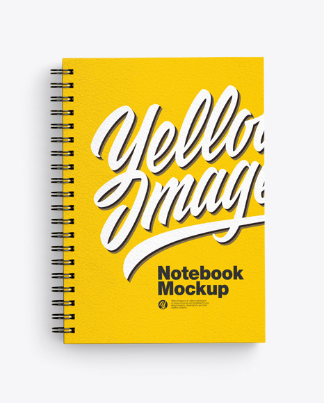 Leather Notebook Mockup PSD #2