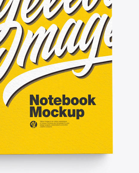 Leather Notebook Mockup PSD #5
