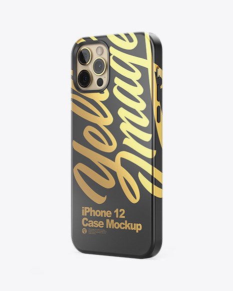 Iphone 12 Pro Case Mockup PSD #4