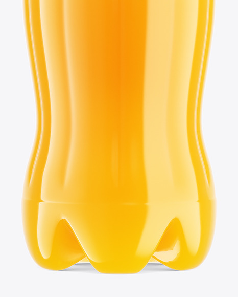 500ml Clear Plastic Drink Bottle Mockup PSD #7