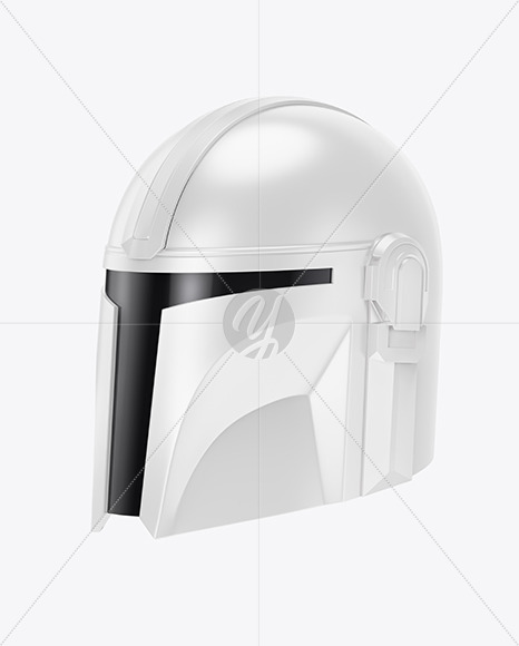 Download Glossy Stormtrooper Helmet Mockup In Apparel Mockups On Yellow Images Object Mockups