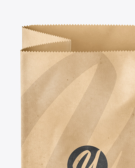 Download Kraft Paper Bag Mockup In Bag Sack Mockups On Yellow Images Object Mockups