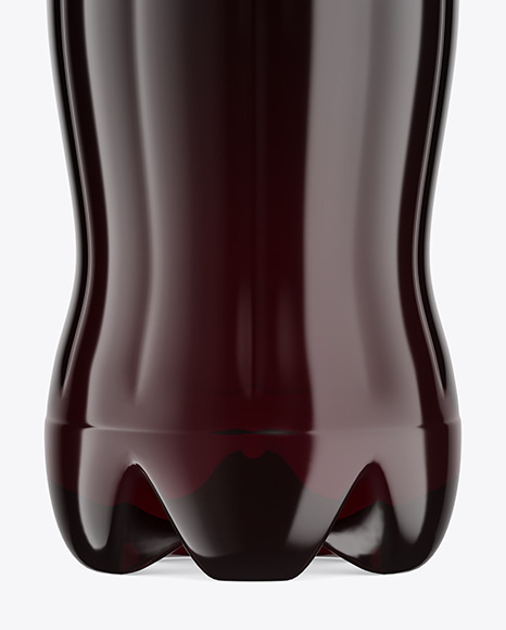500ml Clear Plastic Dark Drink Bottle Mockup PSD #7