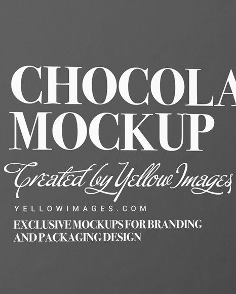 Download Paper Box With Chocolate Balls Mockup in Box Mockups on Yellow Images Object Mockups