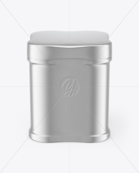 Four Spice Jars w  Metallic Shrink Sleeve Mockup PSD #1