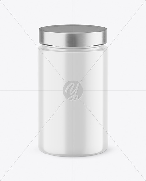 Glossy Honey Jar Mockup PSD #3