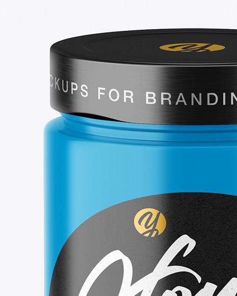 Glossy Honey Jar Mockup PSD #2