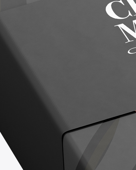 Paper Box With Chocolate Balls Mockup PSD #1