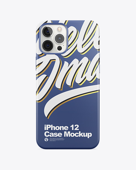 Download Iphone 12 Pro Max Case Mockup iPhone 12 Pro Isometric PSD Mockups