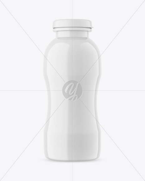 200 ml Glossy Plastic Bottle Mockup 200 ml Glossy Plastic Bottle Mockup