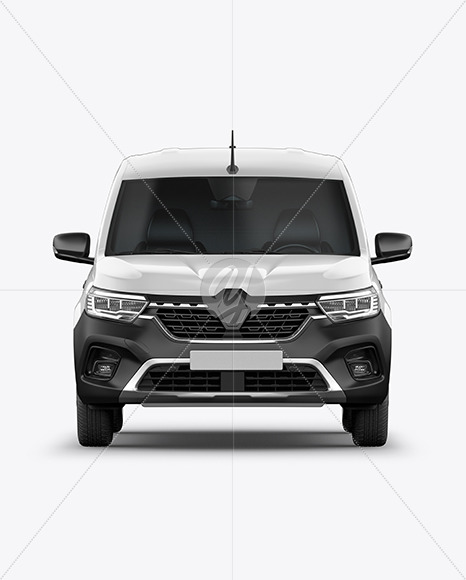 Panel Van Mockup - Front View Panel Van Mockup - Front View