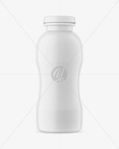 200 ml Matte Plastic Bottle Mockup 200 ml Matte Plastic Bottle Mockup