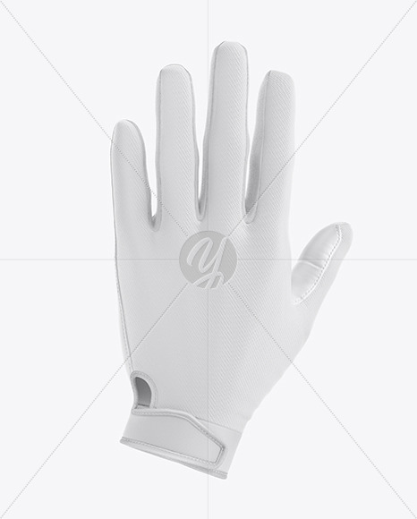 Download Football Glove Mockup Back View In Apparel Mockups On Yellow Images Object Mockups