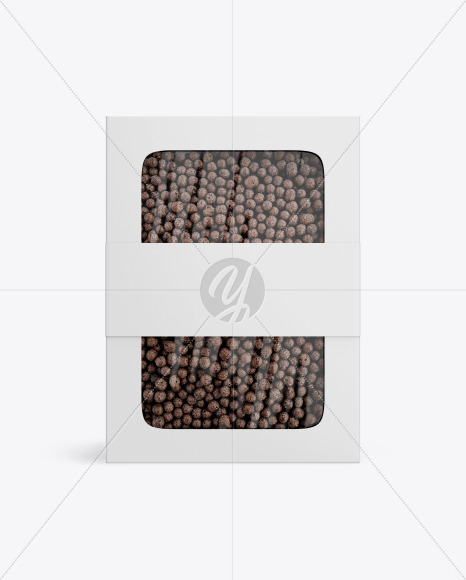 Download Paper Box With Chocolate Balls Mockup In Box Mockups On Yellow Images Object Mockups