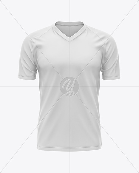 Download Lace Up Soccer T Shirt Mockup Back View In Apparel Mockups On Yellow Images Object Mockups