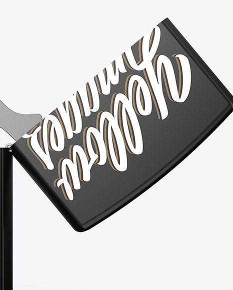 Opened Matte Lighter Mockup PSD #1