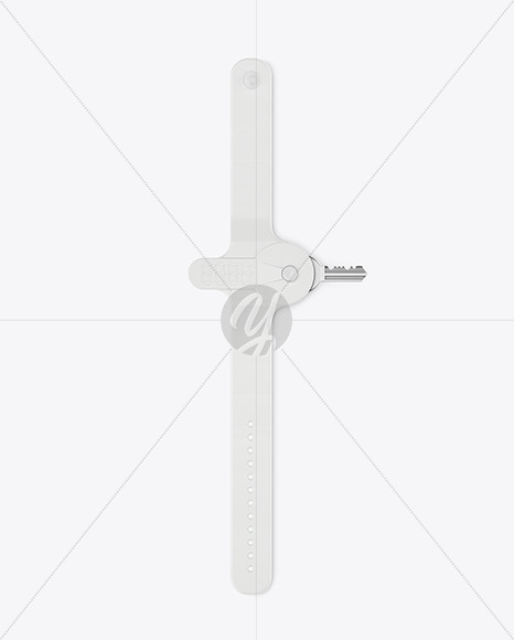 Fitness Silicone Bracelet Mockup