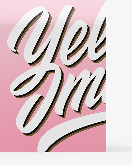 4x125ml Matte Yogurt Pack Mockup PSD #1