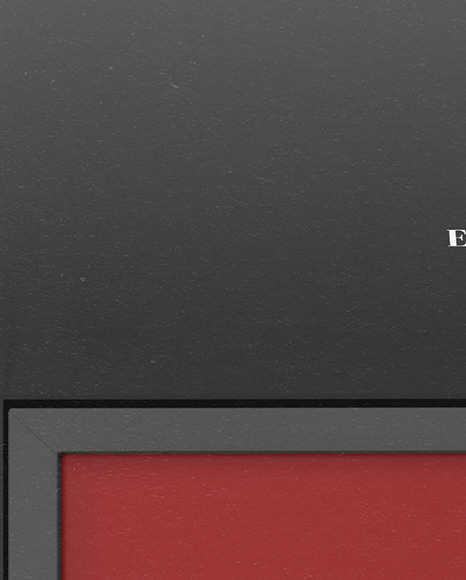 Gift Card in a Box Mockup PSD #2