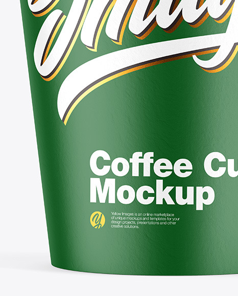 Paper Coffee Cup Mockup PSD #6