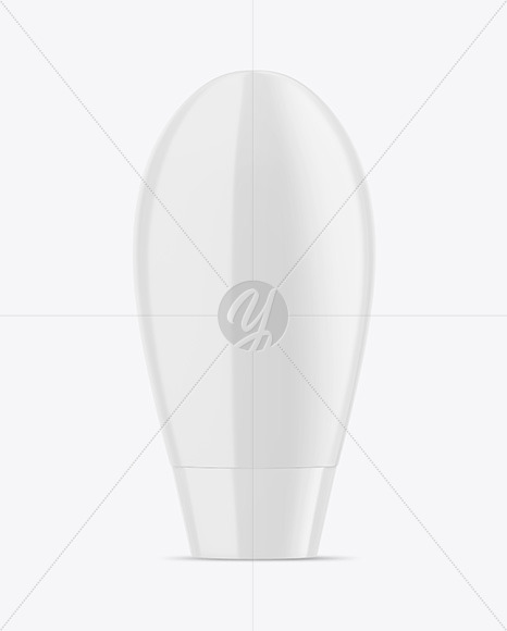 Glossy Plastic Bottle Mockup