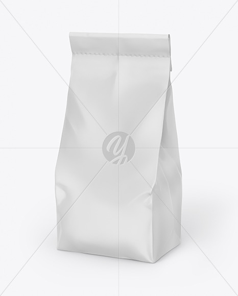 Download Glossy Food Bag Mockup In Bag Sack Mockups On Yellow Images Object Mockups