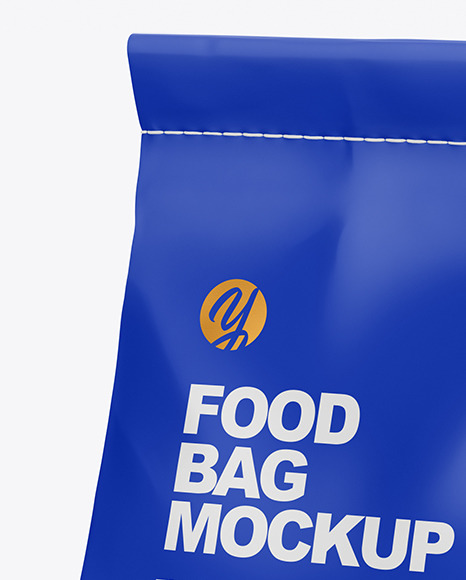 Matte Food Bag Mockup PSD #2