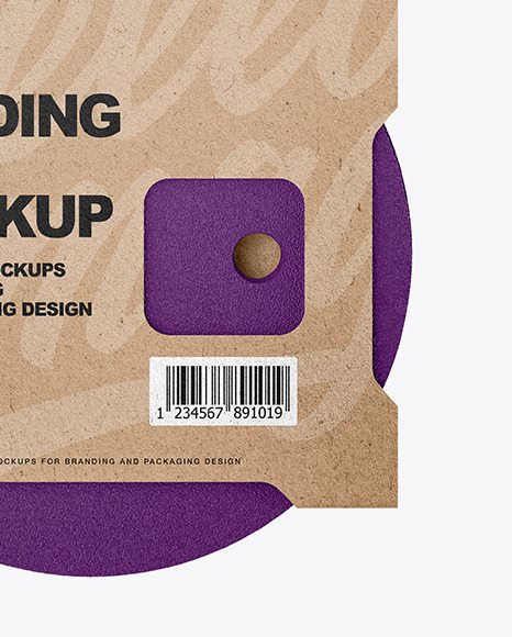 Sanding Disc Mockup PSD #6