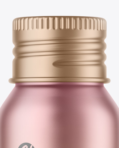 40 ml Metallic Bottle Mockup PSD #2