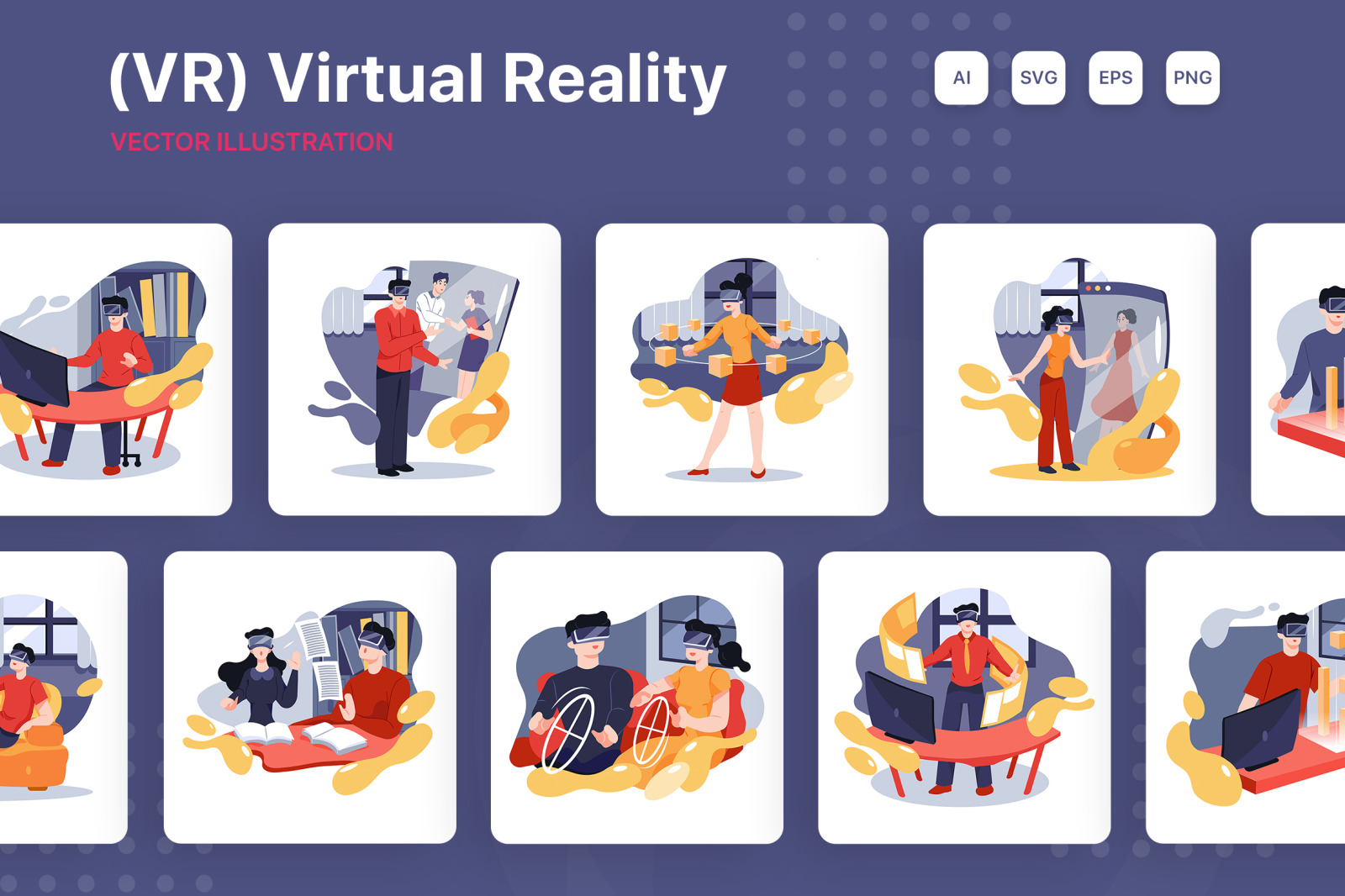 M242_Virtual Reality Illustrations