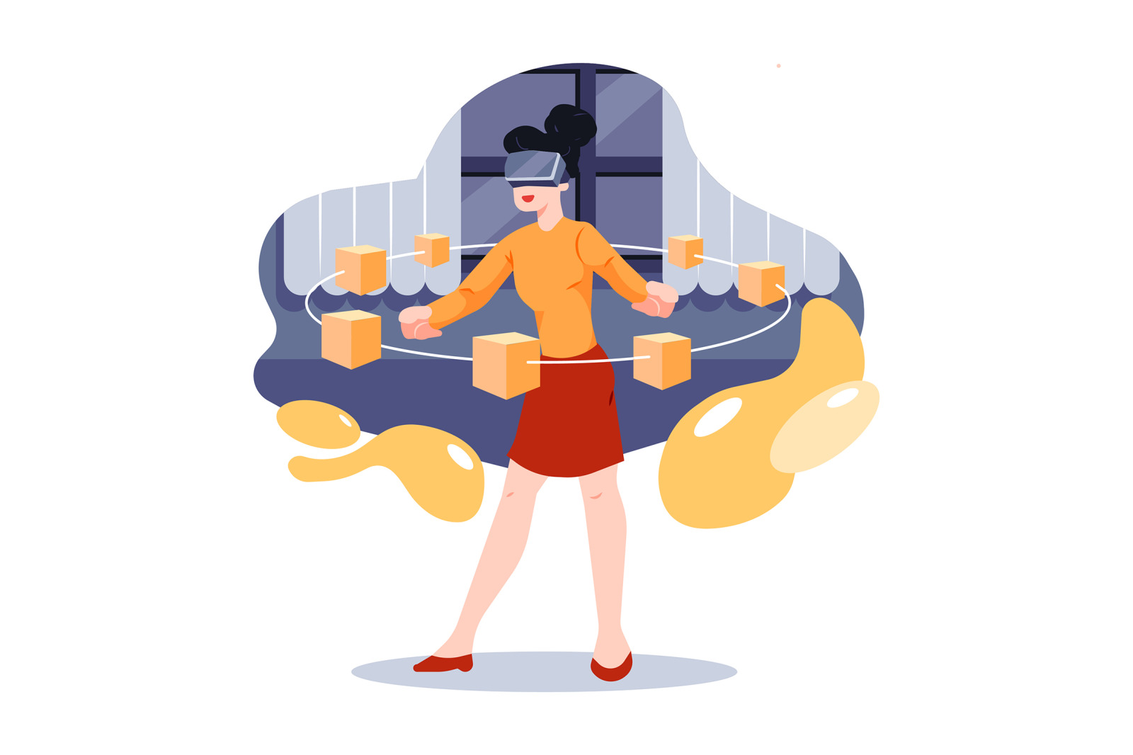 M242_Virtual Reality Illustrations