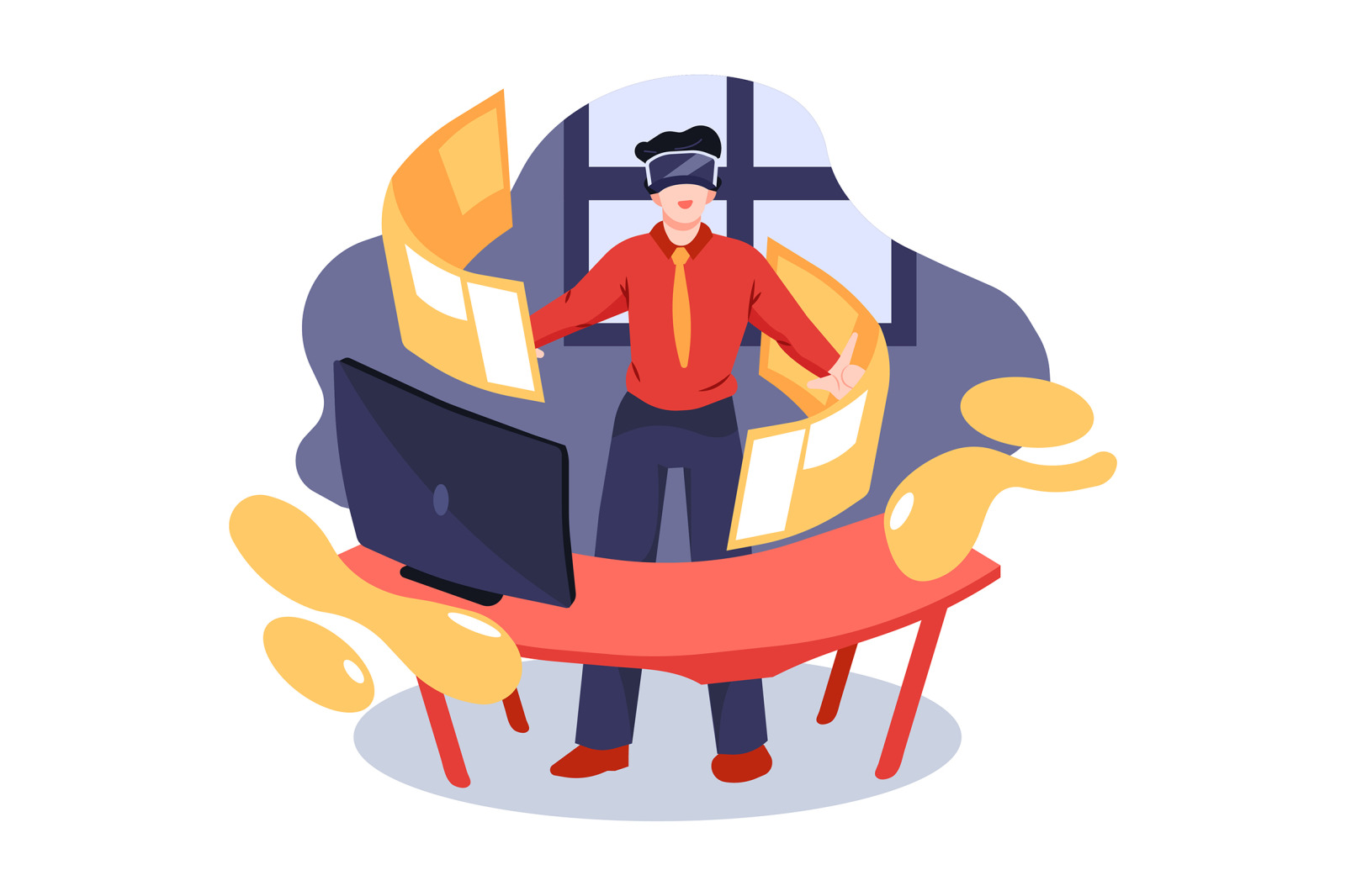 M242_Virtual Reality Illustrations