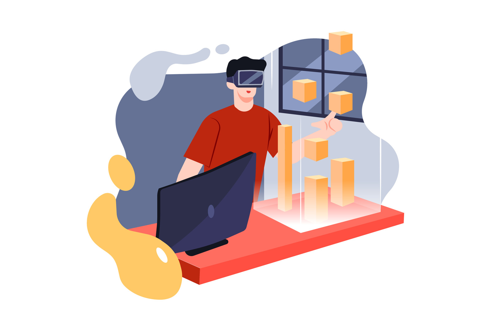 M242_Virtual Reality Illustrations
