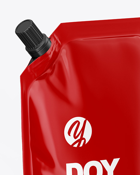 Glossy Doy Pack Mockup PSD #2