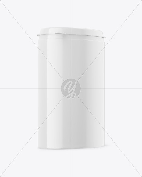 Plastic Jar Mockup PSD #1