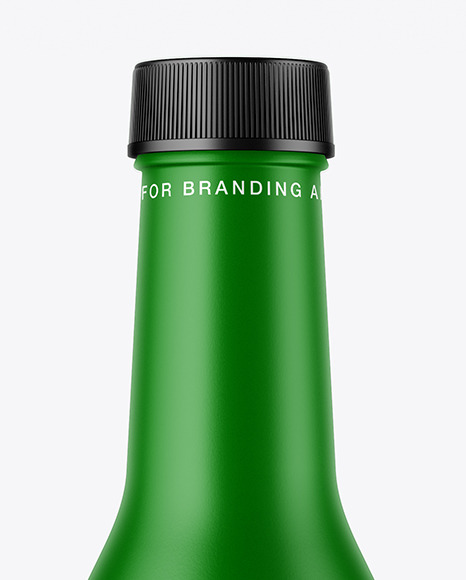 Matte Bottle Mockup PSD #2
