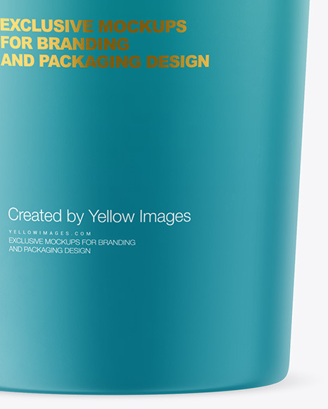 Matte Shaker Bottle Mockup PSD #6