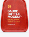Tomato Sauce Bottle Mockup