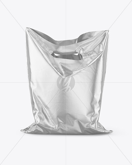 Download Matte Plastic Carrier Bag Mockup In Bag Sack Mockups On Yellow Images Object Mockups